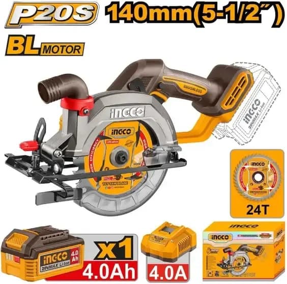 20v cordless circular saw